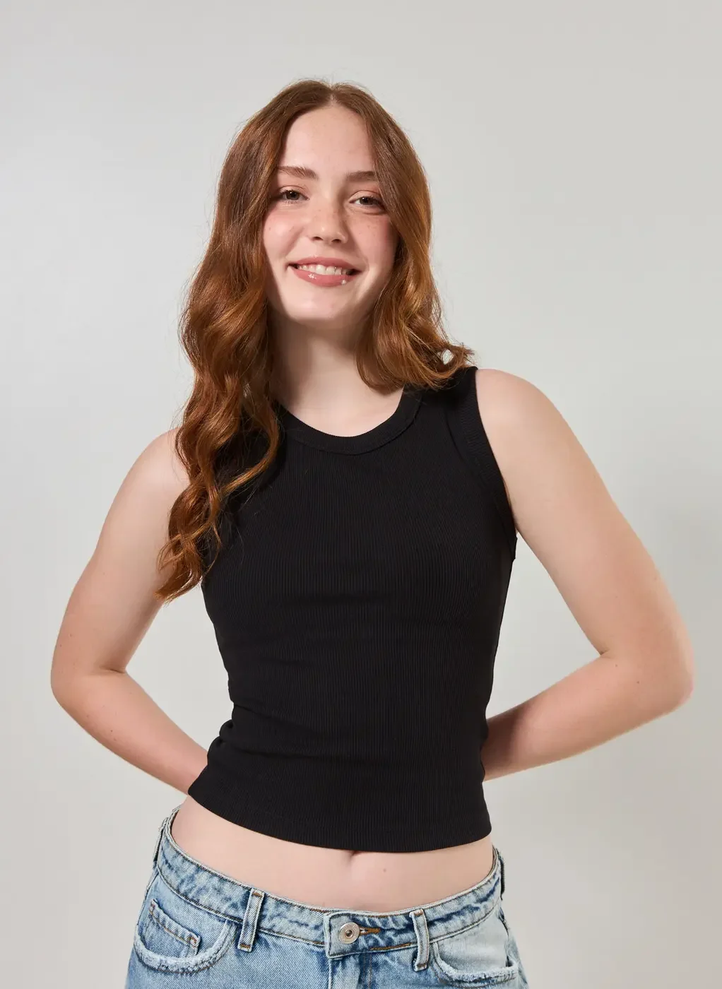 Regata Em Malha De Ribana