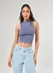 Cropped Seamless Estonado Com Golinha