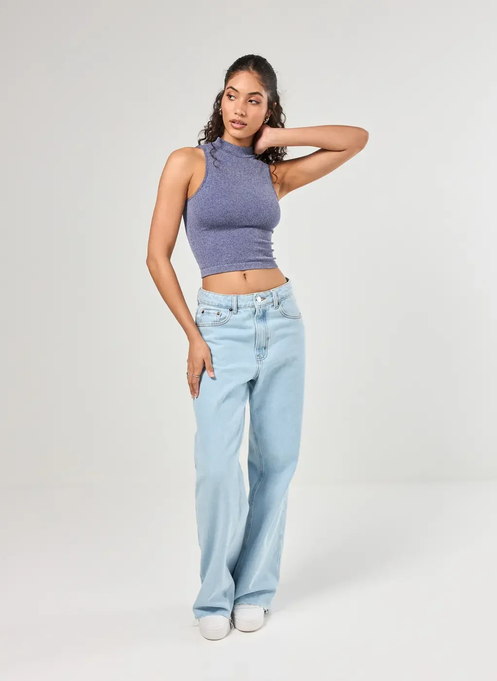 Cropped Seamless Estonado Com Golinha