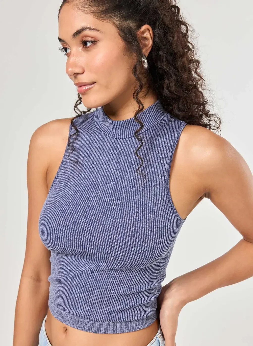 Cropped Seamless Estonado Com Golinha