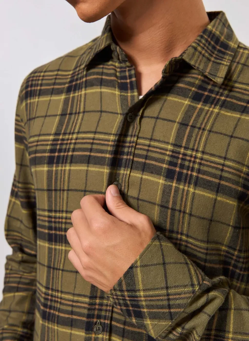 Camisa Flanela Xadrez Manga Longa