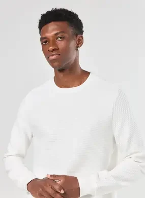 Camiseta Manga Longa Malhão Canelada