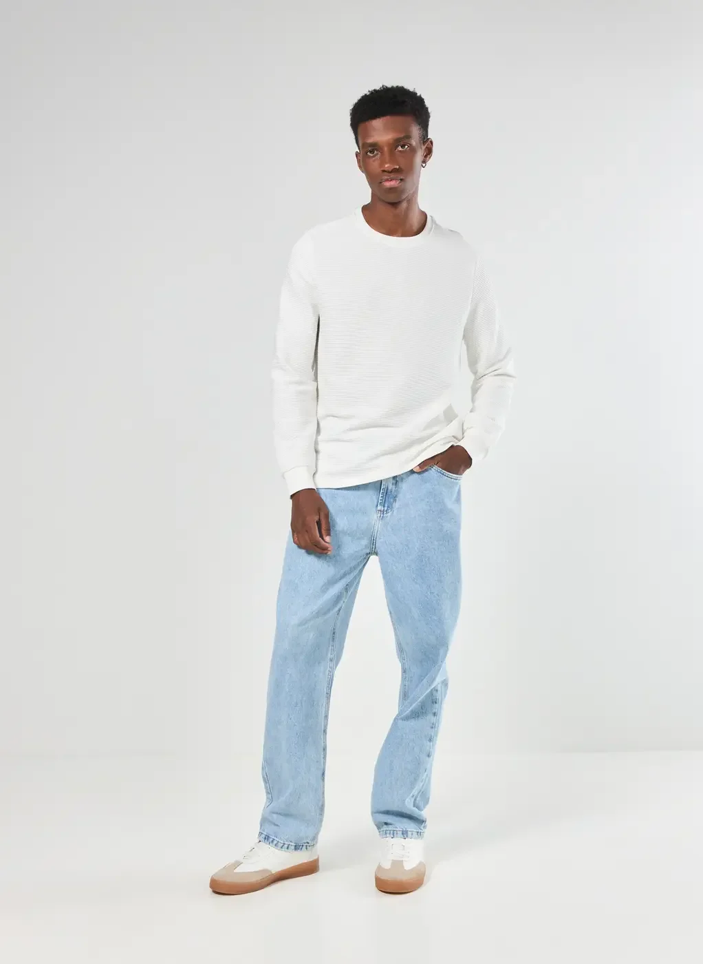 Camiseta Manga Longa Malhão Canelada