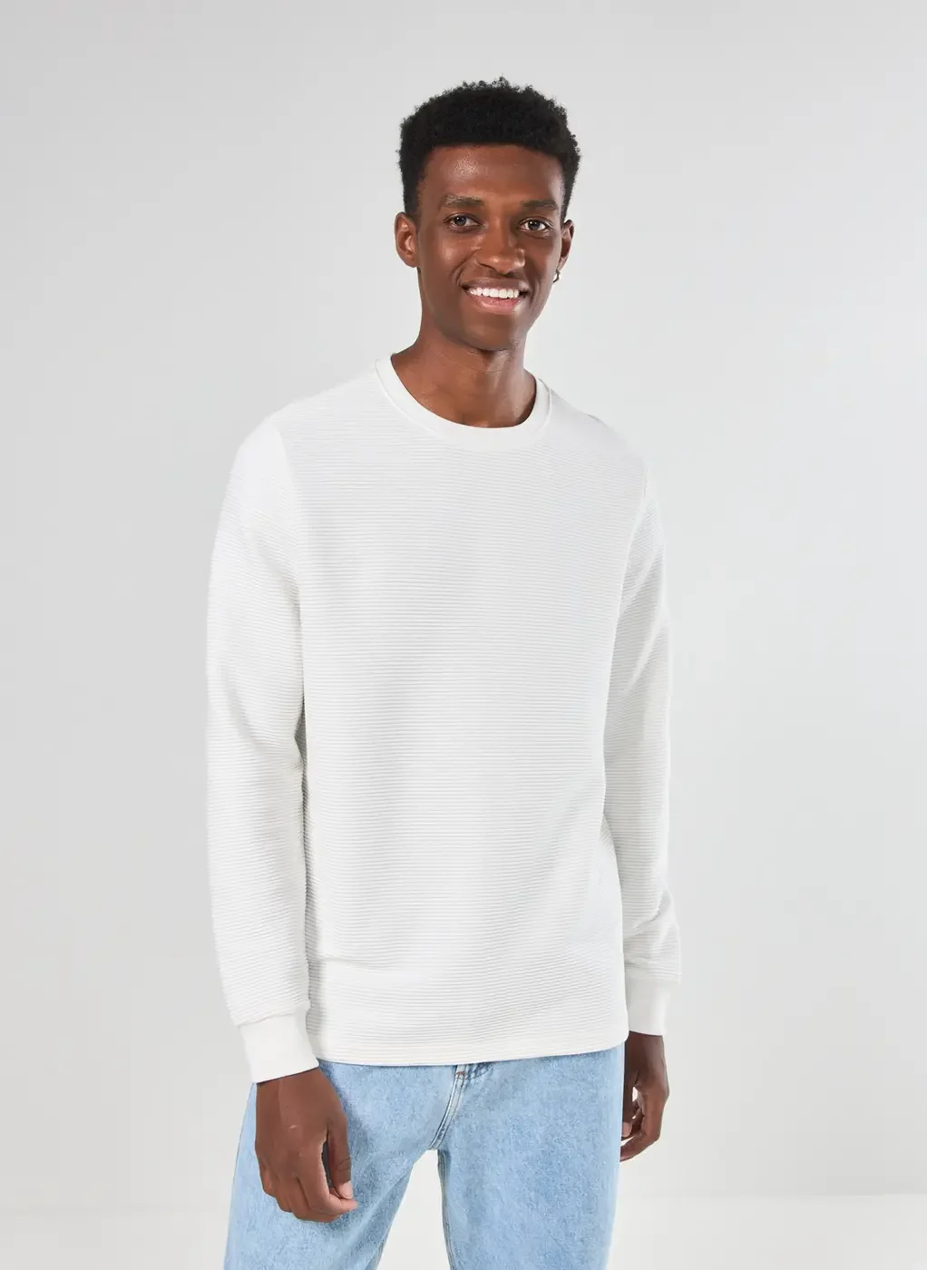 Camiseta Manga Longa Malhão Canelada