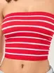 Tube Top Listrado Seamless