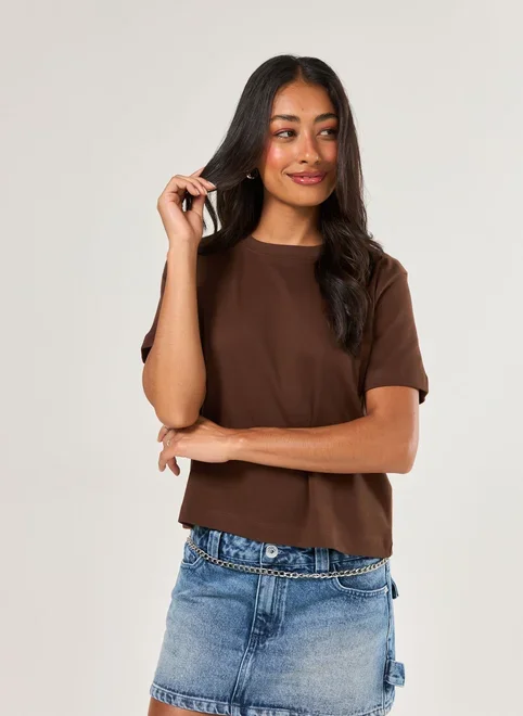 Camiseta Básica Manga Curta