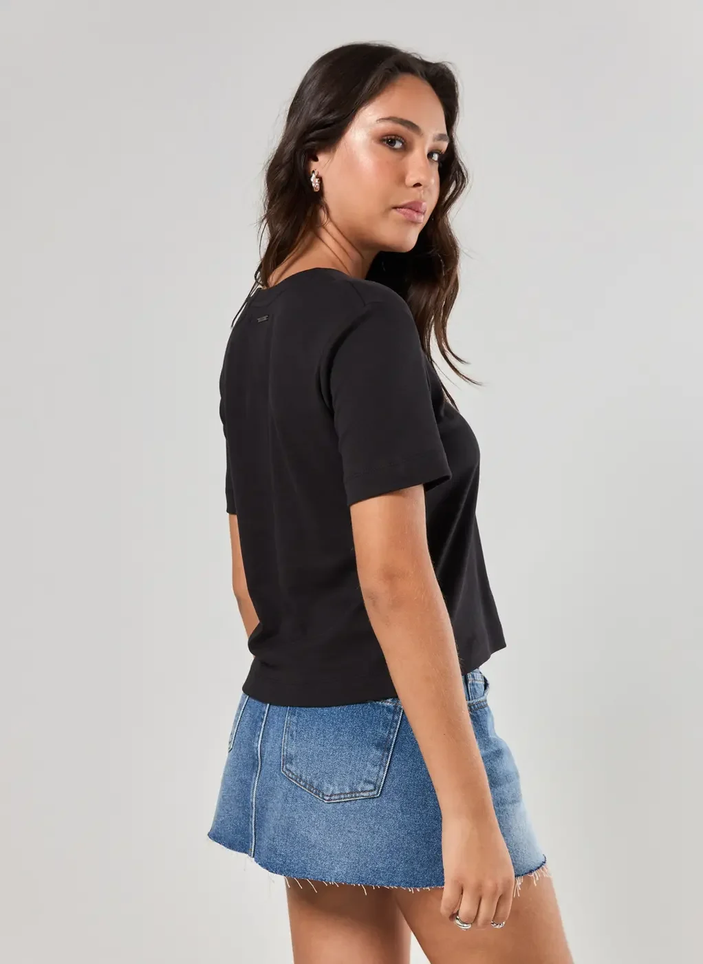 Camiseta Básica Manga Curta