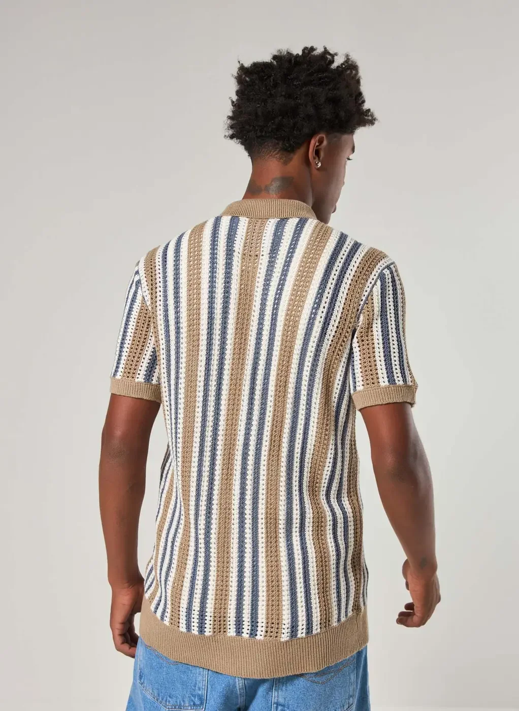 Camisa Tricô Listrada