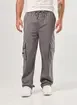 Calça Cargo Reta Sarja