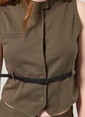 Colete Sarja Verde Militar