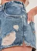 Short Jeans Desfiado Cintura Alta