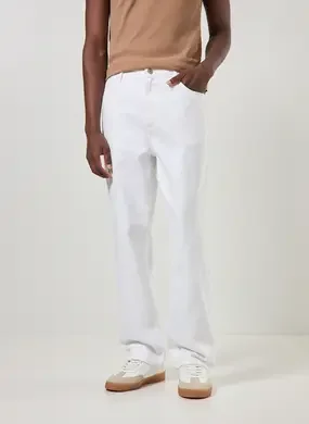 Calça Sarja Off-White Reta