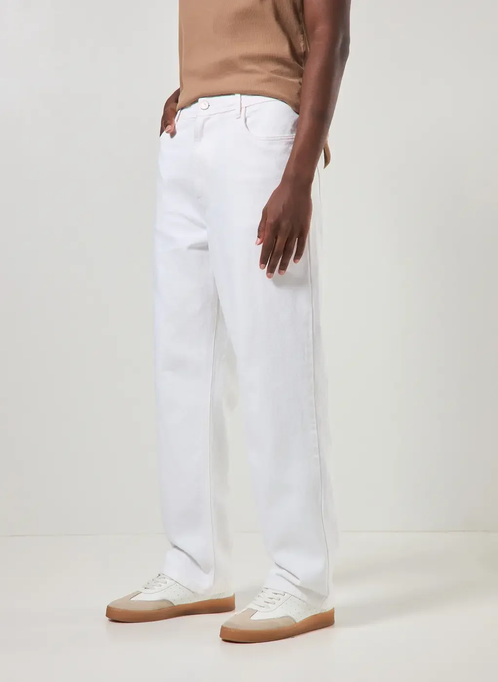 Calça Sarja Off-White Reta