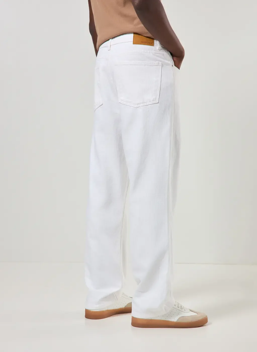 Calça Sarja Off-White Reta