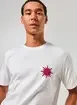Camiseta Off-White Estampa Vinho Summer