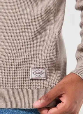 Blusa De Tricô Com Textura Waffle