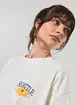 Camiseta Box Oversized Seattle Flowers
