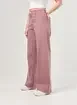 Calça Sarja Wide Leg Com Elastano
