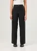 Calça Sarja Wide Leg Com Elastano