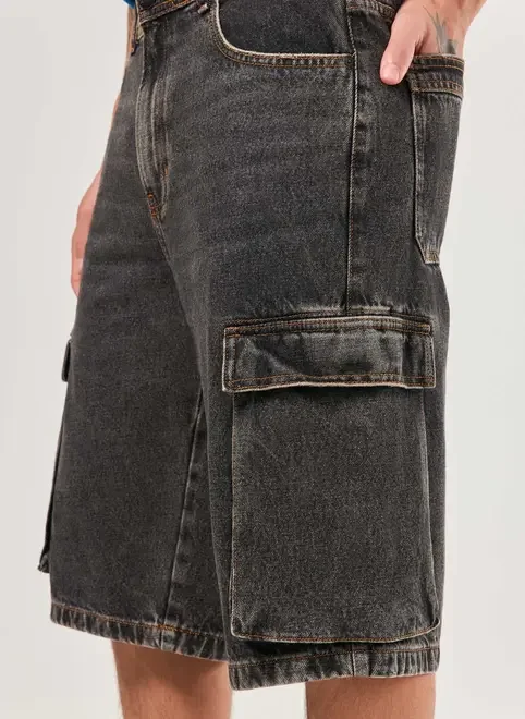 Jorts Jeans Cargo