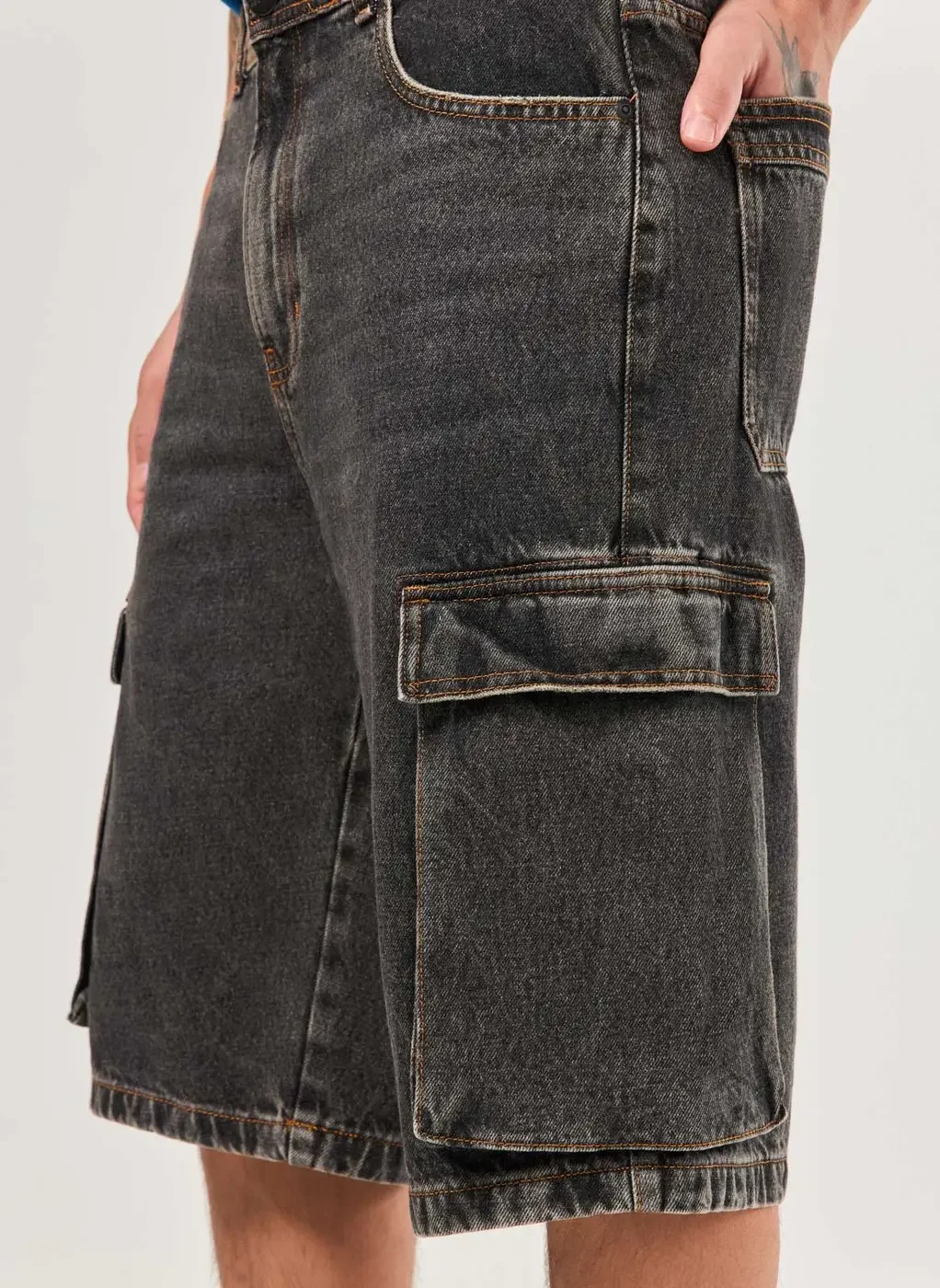 Jorts Jeans Cargo