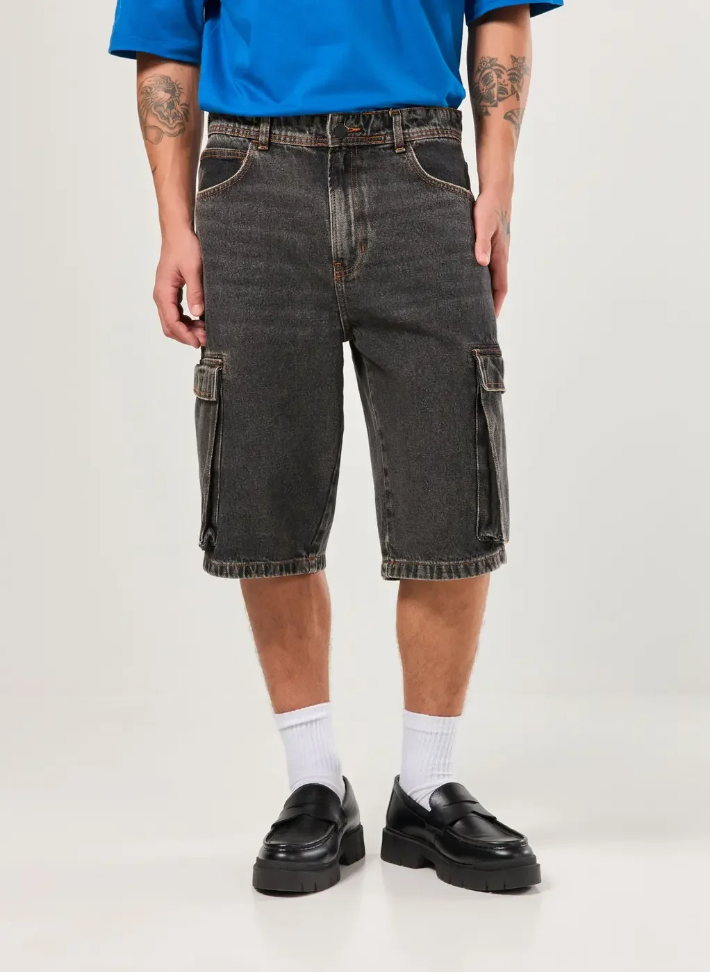 Jorts Jeans Cargo