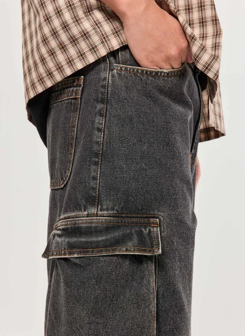 Jorts Jeans Cargo