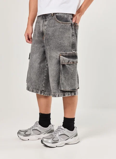 Jorts Jeans Cargo