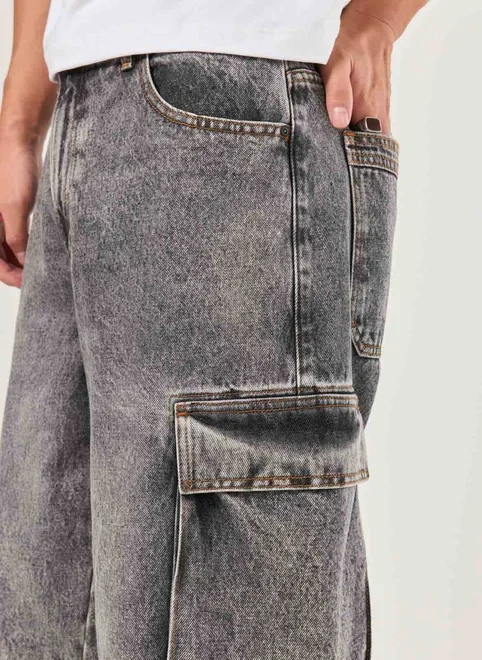Jorts Jeans Cargo