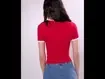 Mini Tee Vermelha Beijinho