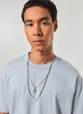 Conjunto Colar  E Corrente Pérolas