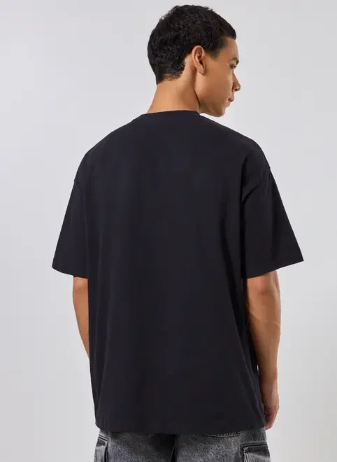 Camiseta Oversized Fantasma Chenille