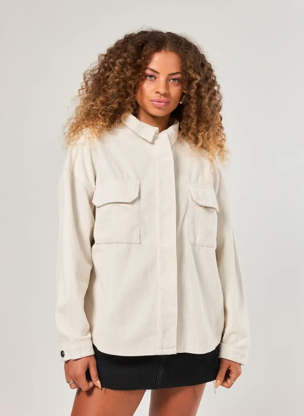 Jaqueta Em Veludo Cotelê