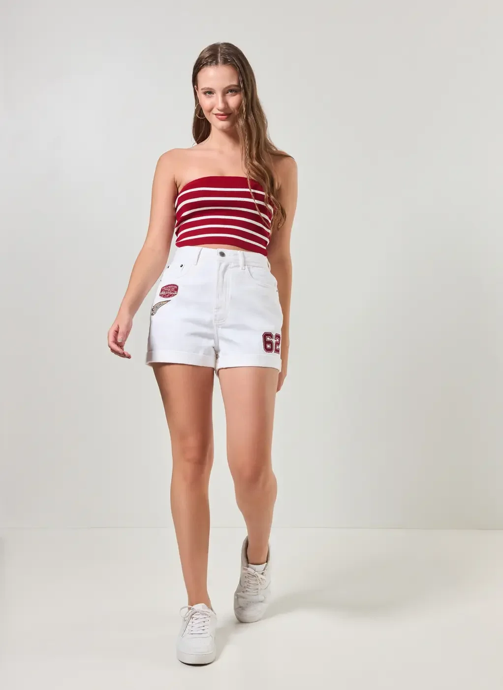 Short Sarja Mom Patch