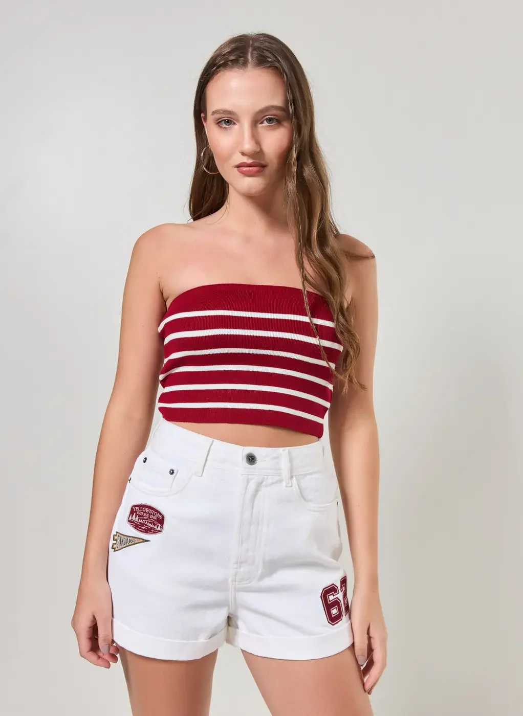 Short Sarja Mom Patch