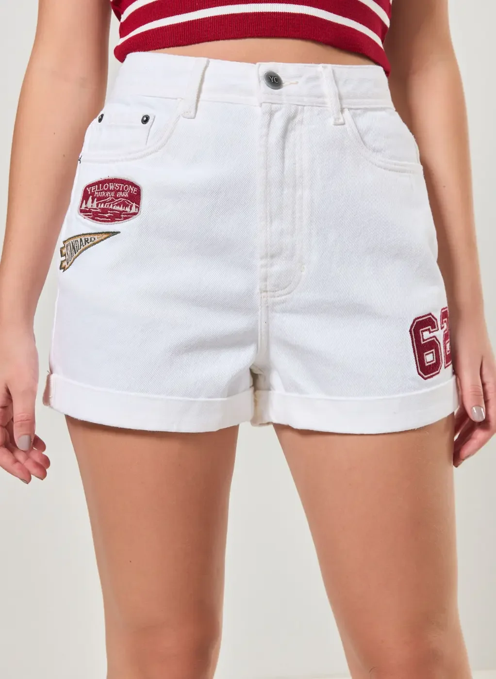 Short Sarja Mom Patch