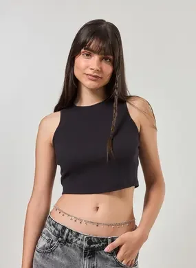 Regata Cropped Canelada