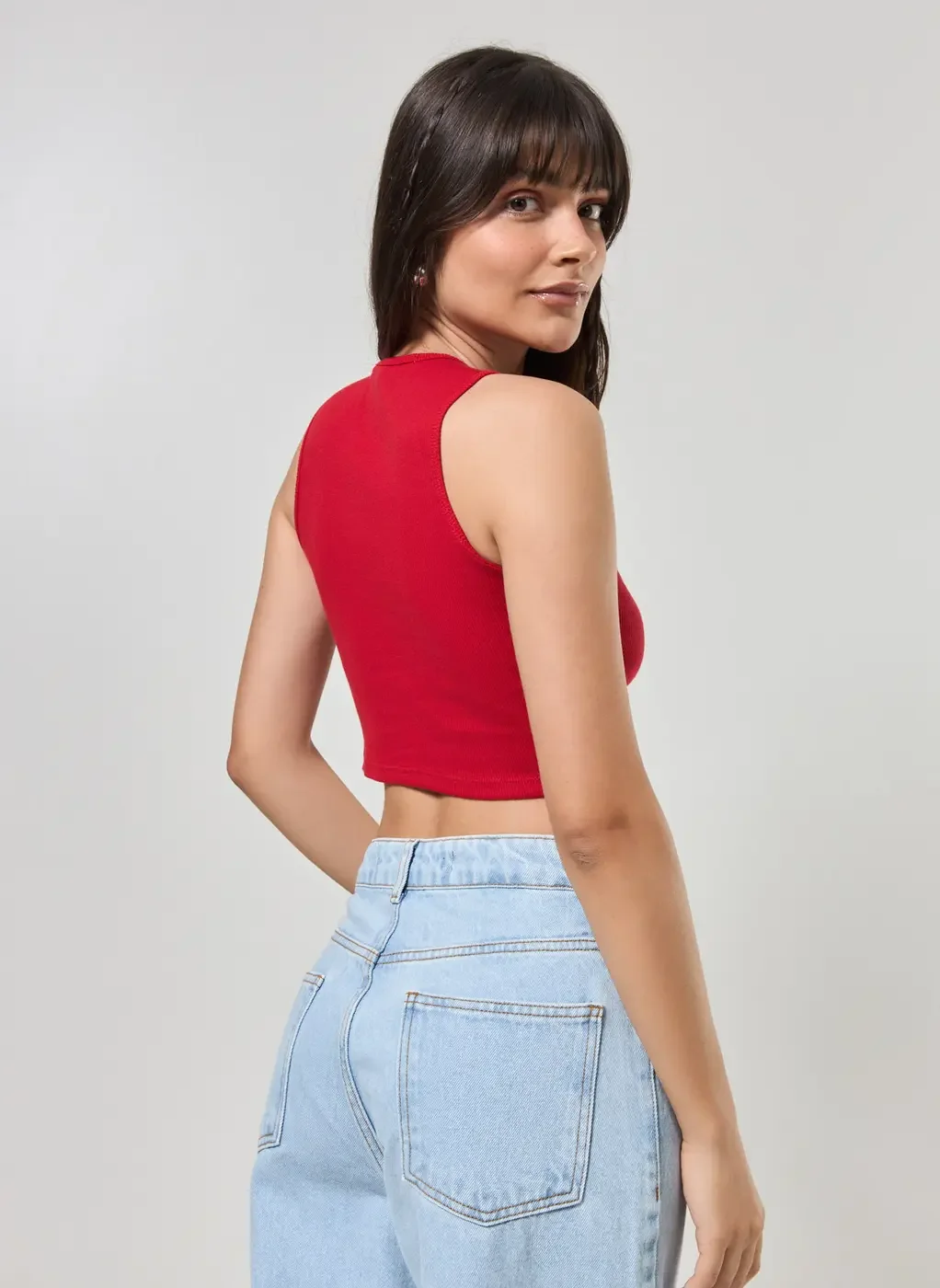Regata Cropped Canelada