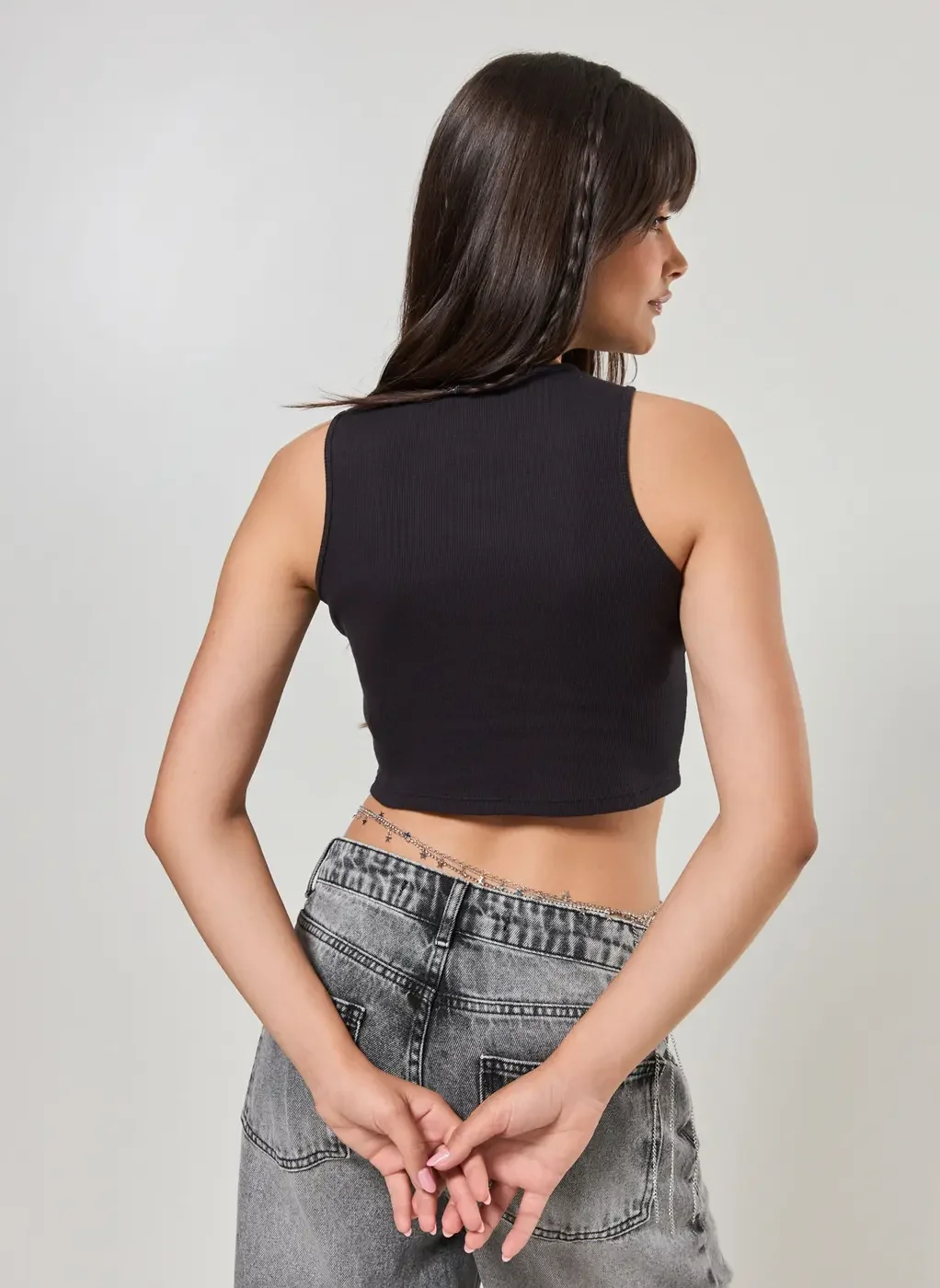 Regata Cropped Canelada