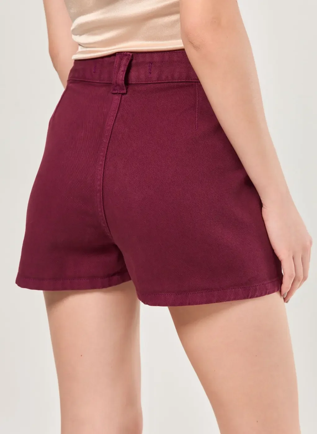 Short Saia Cargo Cintura Média