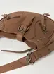 Bolsa Meia Lua Marrom