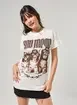 Camiseta Off-White Oversized Gatinhos