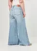 Calça Jeans Pantalona