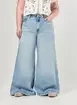 Calça Jeans Pantalona