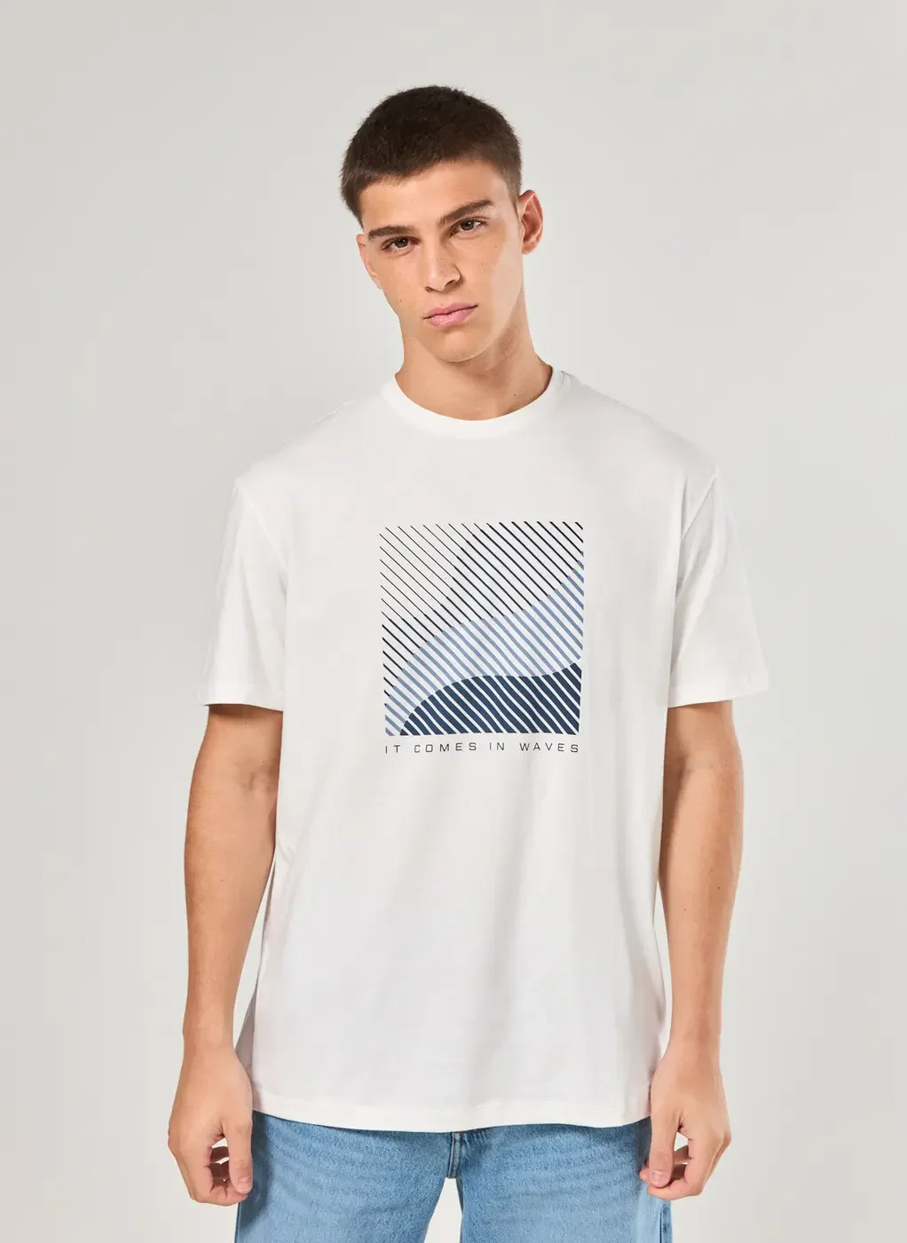 Camiseta Off-White Comfort Waves