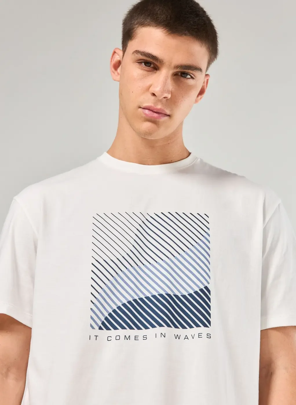 Camiseta Off-White Comfort Waves