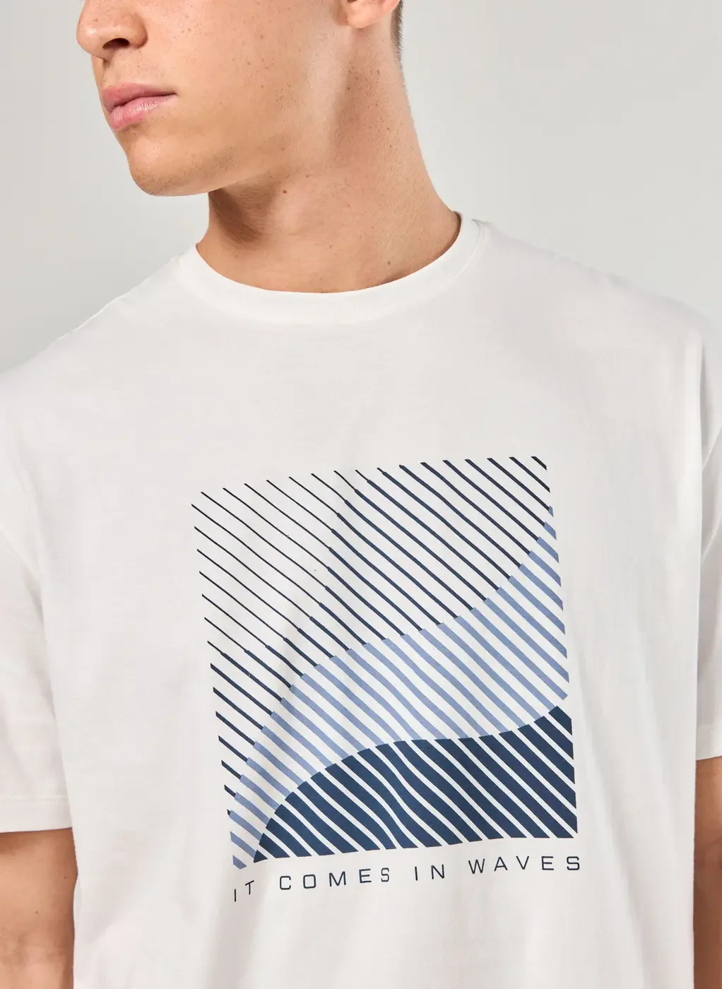 Camiseta Off-White Comfort Waves