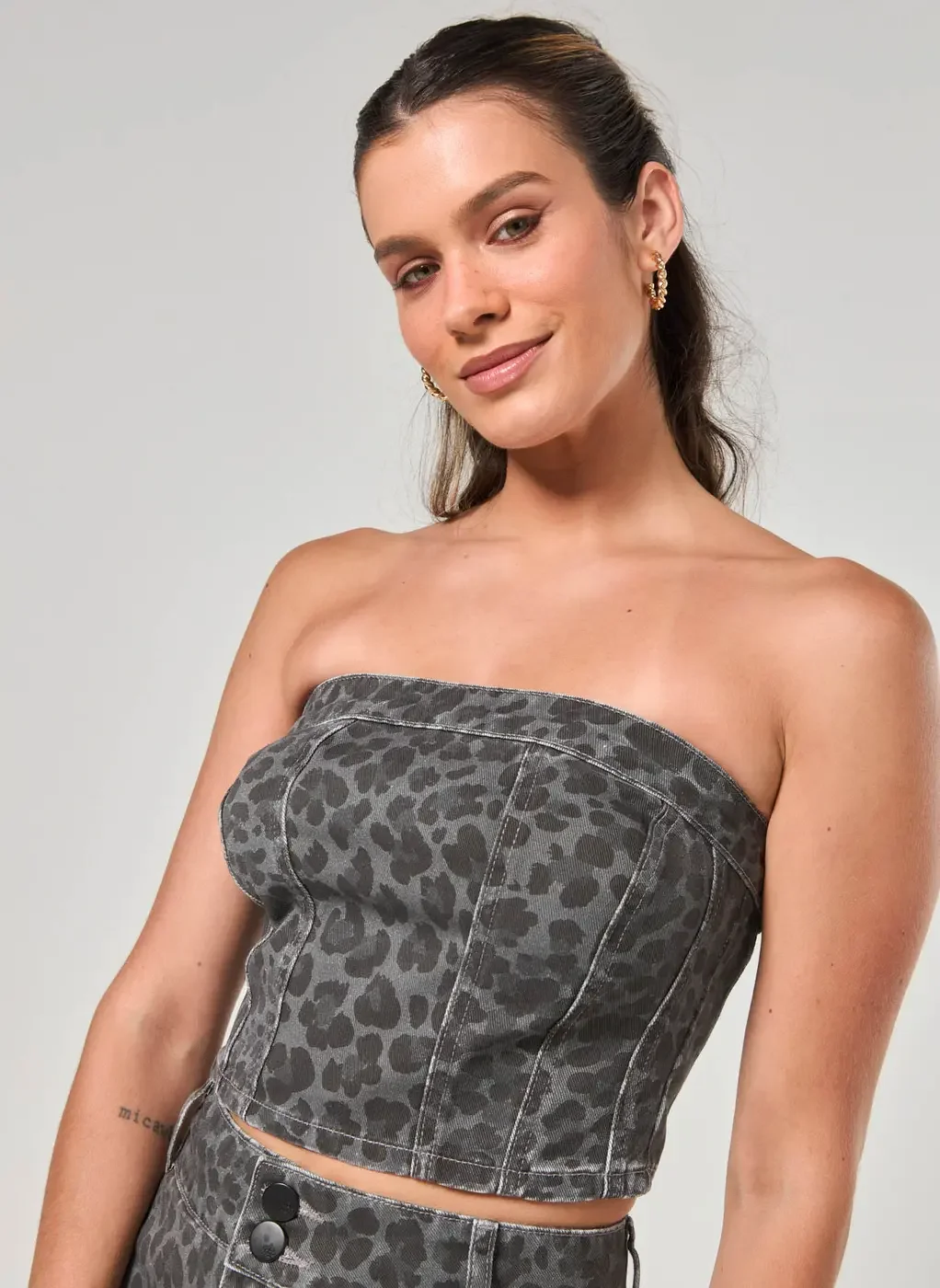 Tube Top Sarja Oncinha Black