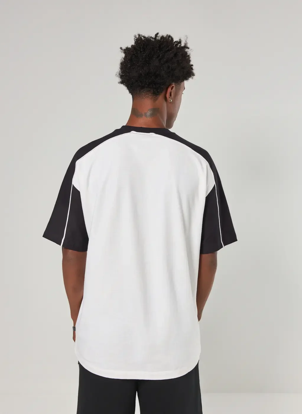 Camiseta Oversized Malhão Off-White Racer