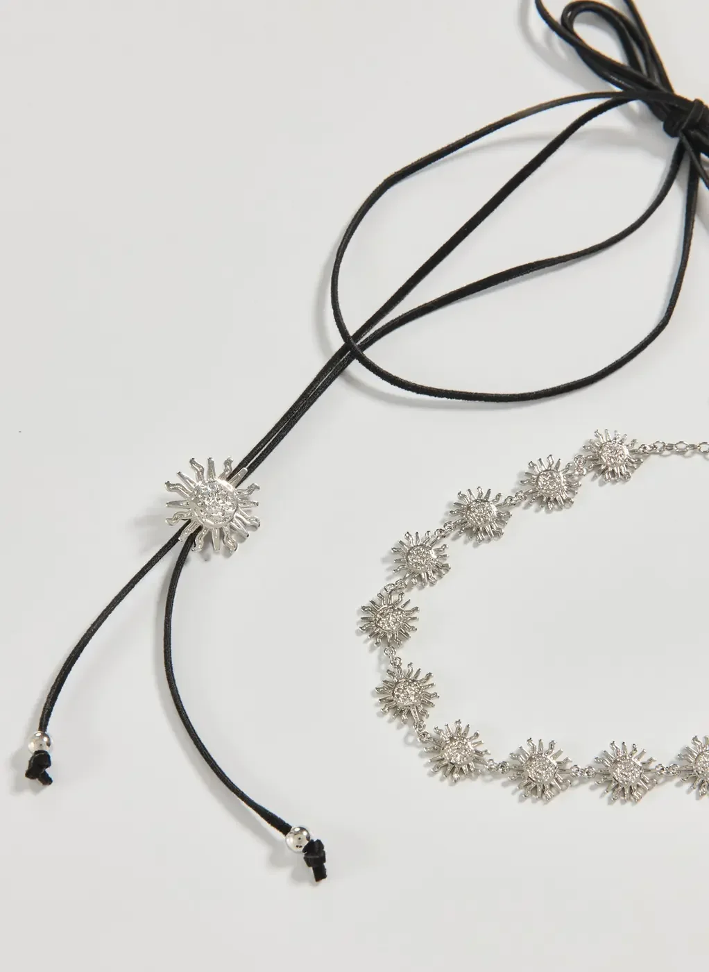 Conjunto Choker E Gravatinha Sol